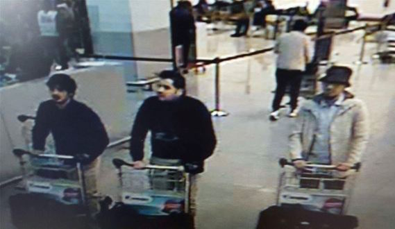 Brussels suspects CCTV