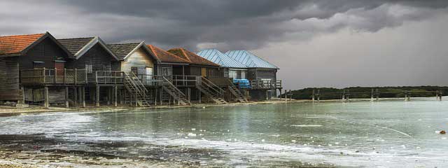 houses on stilts