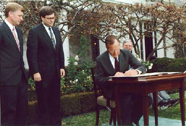 william-barr george-bush